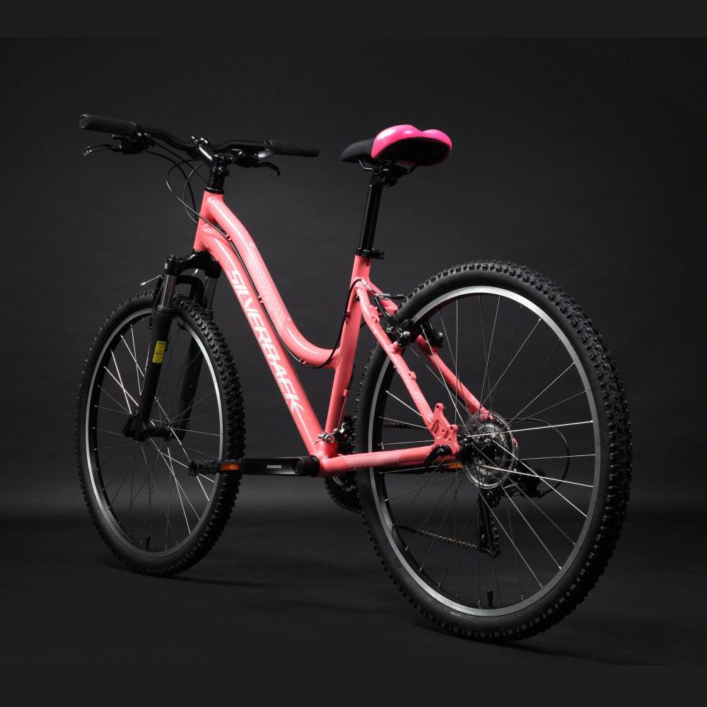 womens pink bike with basket