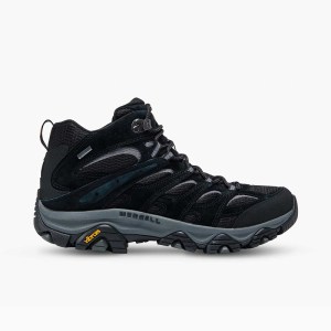 Merrell-Men-Hiking-Footwear-MOAB 3 MID GTX BLACK GREY