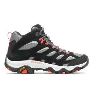 Merrell-Men-Hiking-Footwear-MOAB 3 MID WP BLACK TANGERINE
