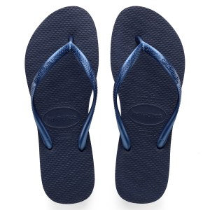 Havaianas-Girls / Women-Flip Flop-Footwear-SLIM KIDS NAVY BLUE