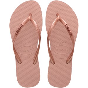 Havaianas-women-Flip Flop-Footwear-Slim Logo Metallic