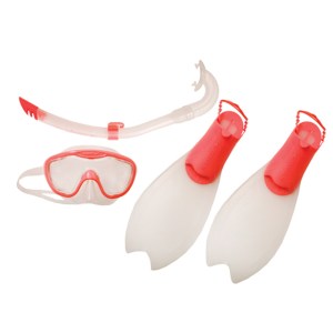 Speedo-Unisex-Swimming-Fins / Snorkel-Swimming Equipment-Glide Scuba Set Ju