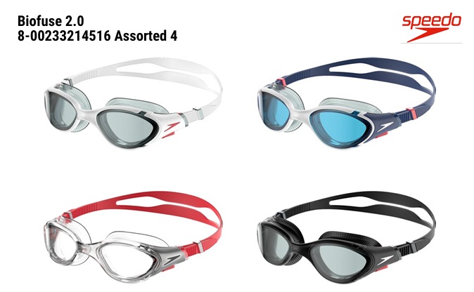 Speedo-Unisex-Swimming-Goggles-Swimming Equipment-Biofuse 20 Assorted
