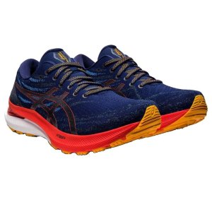 Asics-Men-Running-Footwear-Gel-Kayano 29-Deep Ocean/Cherry Tomato