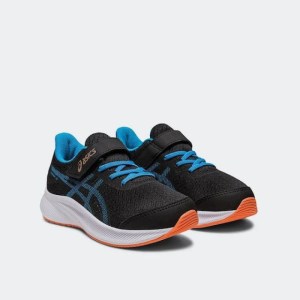 Asics-Kids-Running-Footwear-PaTriot 13 PS-Black/Island Blue
