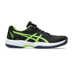 Asics-Men-Padel-Footwear-Gel-Game 9 Padel-Black/Electric Lime