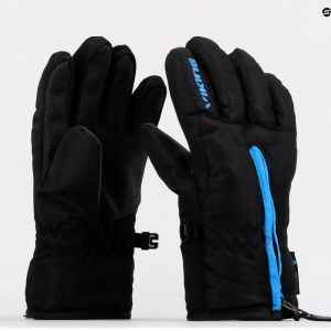 Viking-Unisex-Outdoor-Gloves-Accessories-Gloves Asti Kids-Black
