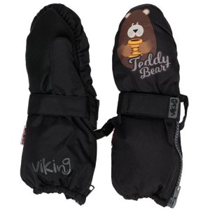Viking-Unisex-Outdoor-Gloves-Accessories-Gloves Ted-Kids-Black