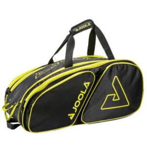 Joola-Unisex-Pickleball-Bags-Accessories-Tour Elite Pro Bag Black/Yellow