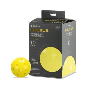 Joola-Unisex-Pickleball-Balls-Accessories-Heleus Pickleballs (12 pack)