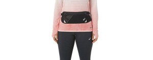 Asics-Unisex-Running-Bags-Accessories-WAIST POUCH L-PERFORMANCE BLACK