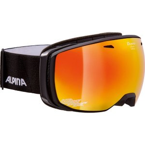Alpina-Ski-Ski Goggles-Accessories-ESTETICA black matt MM red sph