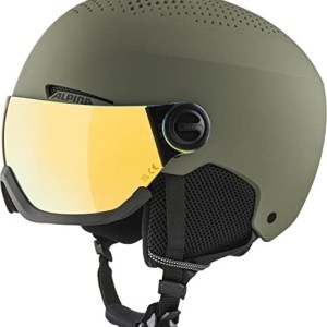 Alpina-Ski-Helmets-Accessories-ARBER VISOR Q-LITE-olive matt