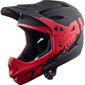 Alpina-Ski-Helmets-Accessories-Fullface black-red 59-60