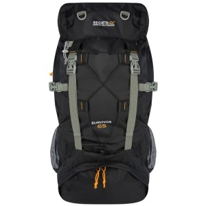 Regatta-Unisex-Hiking-Backpack-Accessories-Survivor III 65L-Black