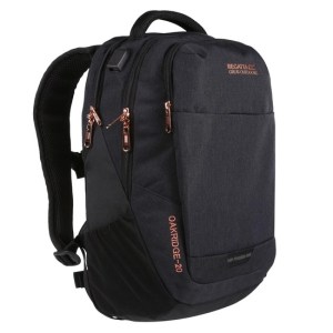 Regatta-Unisex-Hiking-Backpack-Accessories-Oakridge Air 20L-Black/ Rose/ Gold