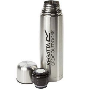 Regatta-Unisex-Camping-Vacuum Flask-Accessories-RCE117-6XE-1L Vacuum Flask-Silver