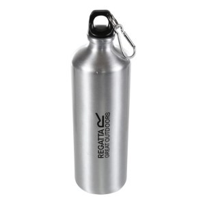 Regatta-Unisex-Camping-Bottle-Accessories-1L Aluminum Bottle-Silver