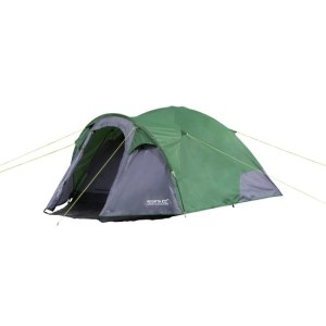Regatta-Unisex-Camping-Tent-Accessories-Kivu v3  3-Man Dome Tent-Greener Pastures/Ebony