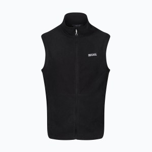 Regatta-Men-Hiking-Fleece Gilet-Apparel-Tobias B/W II-Black/Black
