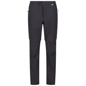 Regatta-Men-Hiking-Trousers-Apparel-Highton Z/O Trousers-Seal Grey