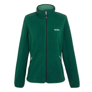 Regatta-Women-Hiking-Full Zip Fleece-Apparel-Floreo IV-Rain Forest