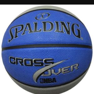 Spalding-Basketball-Balls--Cross Over Greay Blue