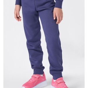 Champion-Girls-Rib Cuff Pants-Apparel-Girls' Rib Cuff Fleece Joggers Icons-Blue Ink Dark