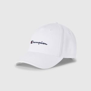 Champion-Kids-Caps-Accessories-Baseball Cap With Embroidered-White