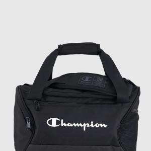 Champion-Unisex-Duffel Bags-Accessories-Athletic Extra Small Duffel Bag-Black