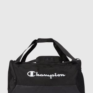 Champion-Unisex-Duffel Bags-Accessories-Medium Size Duffel Bag-Black