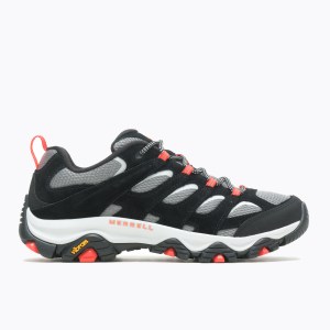 Merrell-Men-Hiking-Footwear-MOAB 3 BLACK TANGERINE