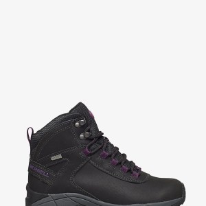 Merrell-Women-Hiking-Footwear-Vego Mid Leather Waterproof-Black/Gloxinia