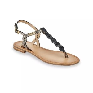 Les Tropeziennes-Women-Sandals-Footwear-Hamsong-Noir/Or