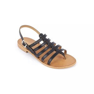 Les Tropeziennes-Women-Sandals-Footwear-Herisson-Noir