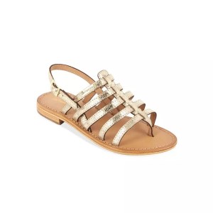Les Tropeziennes-Women-Sandals-Footwear-Herisson-Or Craquele