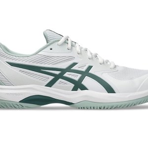 Asics-Men-Tennis-Footwear-Game FF-White/Dark Neptune