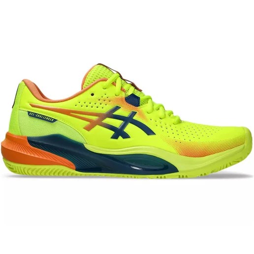 Asics-Men-Padel-Footwear-Gel Challenger 15 Padel L.E-Safety Yellow/Twilight Blue
