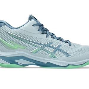Asics-Men-Volleyball-Footwear-Netburner Ballistic FF MT 4-Cool Grey/Saba Blue