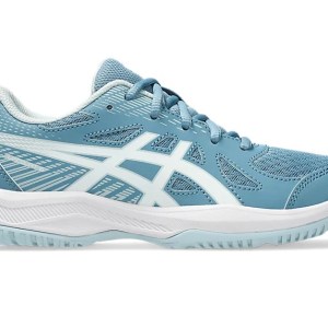 Asics-Kids-Sport-Footwear-Upcourt 6 Grade School-Saba Blue/White