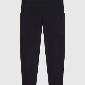 Champion-Women-Leggings-Apparel-Women's Quick Dry 7/8 Leggings-Black