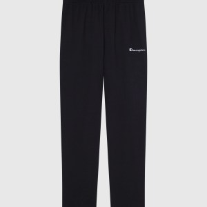 Champion-Men-Straight Hem Pants-Apparel-Men's Lightweight Straight Hem Pants Icons-Black