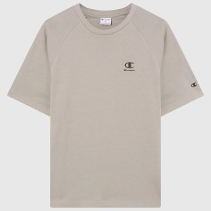 Champion-Men-T-Shirts-Apparel-Men's C-Tech Stretch Sports T-Shirt-Warm Grey