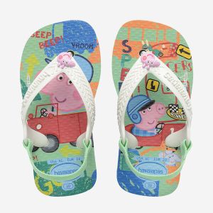 Havaianas-Baby-Flip Flops-Footwear-Havaianas Baby Peppa Pig-White/White
