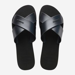 Havaianas-Women-Sandals-Footwear-Havaianas Aqua Metallic-Black
