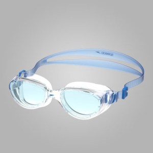 Speedo-Unisex-Swimming-Goggles-Swimming Equipment-Adult Futura Hydrospex Goggles-Clear/Celeste