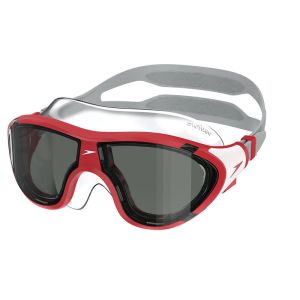 Speedo-Unisex-Swimming-Goggles-Swimming Equipment-Junior Biofuse 2.0 Mask-Red/Smoke