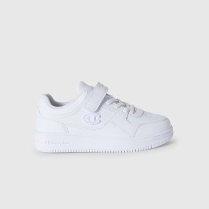 Champion-Boys-Footwear-RD18 Low B PS Low Cut Shoe-Triple White