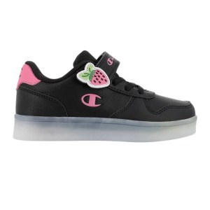 Champion-Girls-Footwear-GLW G PS Low Cut Shoe-Black/Pink