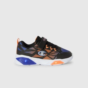 Champion-Baby Boy-Footwear-Wave Tri B TD Low Cut Shoe-Black/Orange/Blue/White